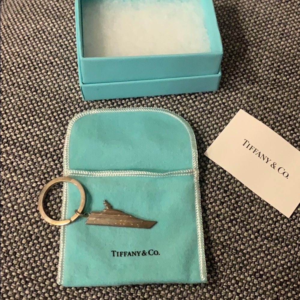 Tiffany boat key chain